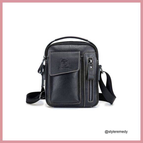 Artisan Crossbody Leather Messenger Bag 15 Genuine Leather Messenger Bag Crossbody Shoulder Bag for Business Travel